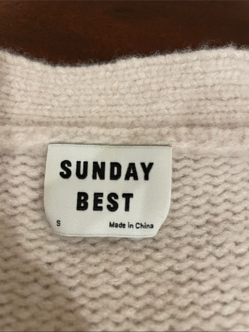 Sunday Best Soft Cream Button-Front Cropped Cardigan - Picture 2 of 3